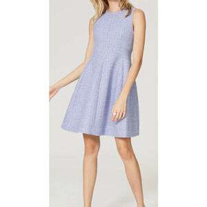 RTR Emporio Armani Sleeveless Tweed Blue Dress Size 50 US X-Large 14